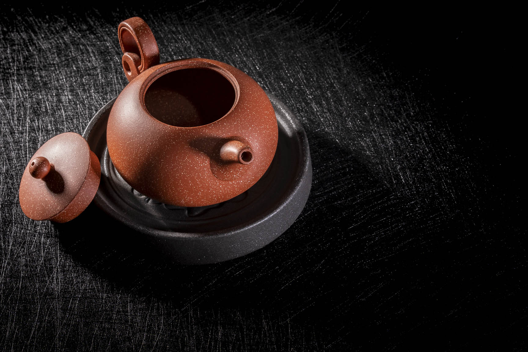 Image THÉIÈRE "OREILLE DE BOUDDAH" DE YIXING 宜興